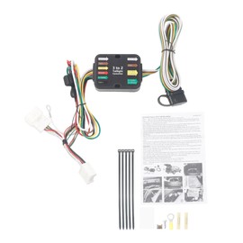 Dasbecan 56158 4-Pin Trailer Wiring Harness Compatible with Honda CRV CR-V 2012 2013 2014 2015 2016 Towing Hitch Wire Harness Kit