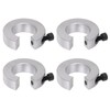QUARKZMAN Linear Rail Stoppers for Linear Rail SBR25 Aluminium Shaft