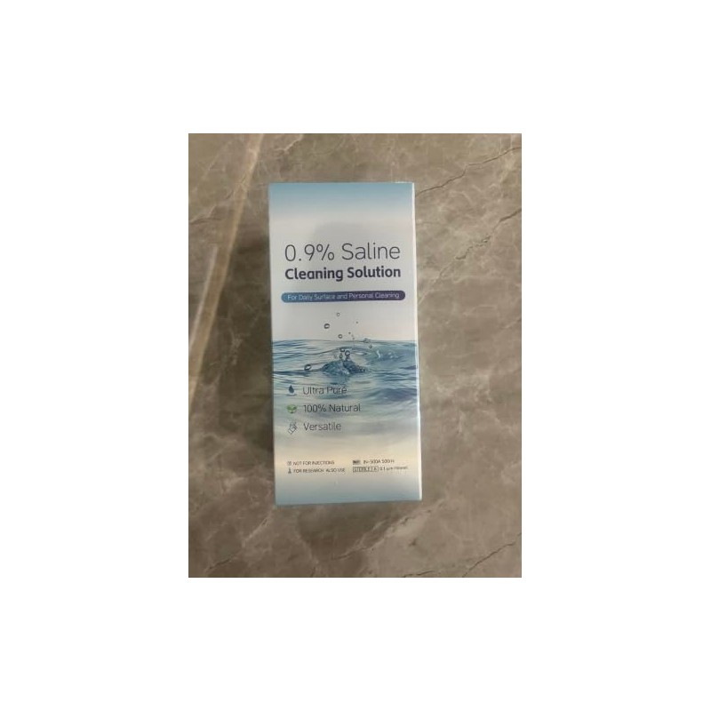 120 Pack 0.9% Saline Solution 5 Ml Normal Cleaning Solution