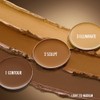 Black Radiance True Complexion Paleta de contorno de crema, Light