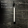 The Mighty Bar Mini- Titanium Keychain Pry Bar, Ultra Minimalist