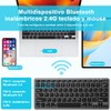 Teclado y Mouse Español Inalámbrico, Kit Teclado Y Mouse Bluetooth