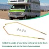 AUTOVIC Camper RV Propane Tank 20Lbs Hold Down Bracket Holder