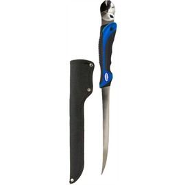 Mustad 9-Inch Spoon and Sheath Filet Knife