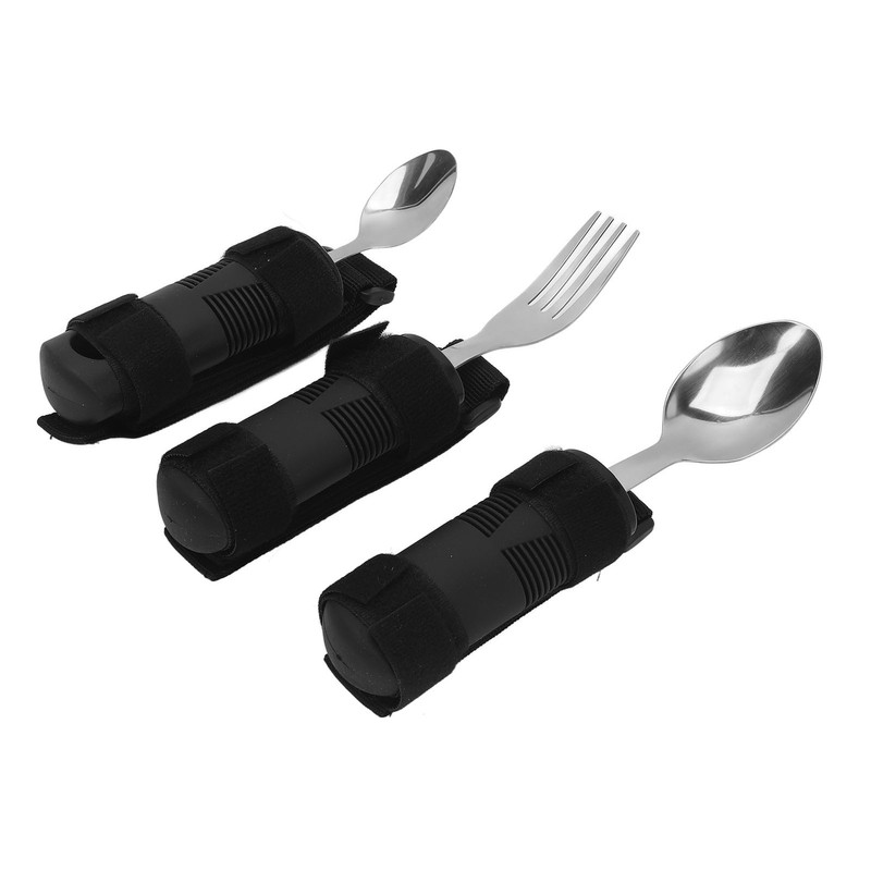 Adaptive Utensils Non Slip Handle Hemiplegia Aid Utensils Elderly Fork