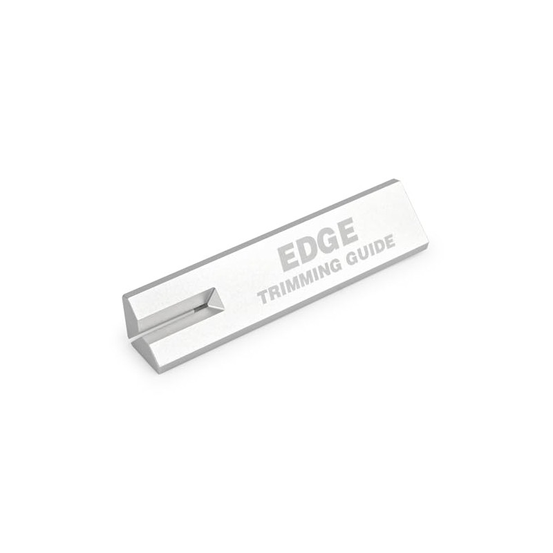 FOSHIO Aluminum Edge Trimming Guide Cutting Template Tool for Right