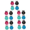 BESPORTBLE 5sets Sturdy Metal Golf Ball Marker Hat Clip Decorative