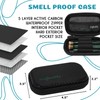 nugbuddy J-Kit - On The go Travel Case Accessory, Carbon