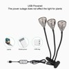 Indoor Plants Light Full Spectrum LED Plant Grow Light Clip