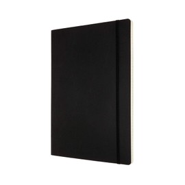 Moleskine A4 Size 21 x 29.7 cm Pro Notebook, Office Notebook, Soft Cover with Elastic Closure, Organised Layout with Detachable To-Do-List , Colour Black, 192 Pages