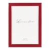 Lawrence Frames Verona Collection 5 x 7-Inch Metal Red Picture