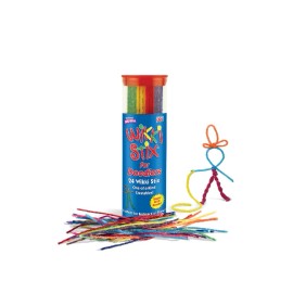 Peel Stick Wikki Stix Doodlers Travel Kids Creativity Art Stress Reducing 24 Pcs