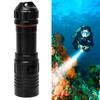 L2 Diving Flashlight Portable Waterproof Submarine Aluminum Alloy Electric Torch
