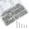 UHETLET Pack of 260 Self-Tapping Screws Stainless Steel Drilling Screws