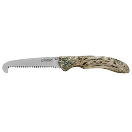 Camillus Cloak 4.25" Titanium Bonded 420 Steel Saw Prym1 Handle Silver Camo 10"