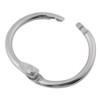20 Pieces Metal Folding Binder Rings Key Ring Loose Leaf
