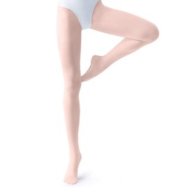 tanzdunsje Ballet Tights Children's Dance Tights with Foot for Girls and Women.