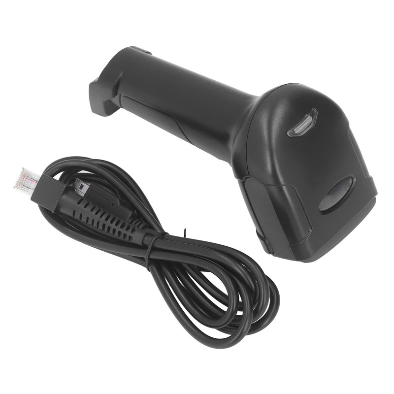 Barcode Scanner QR Code Reader OCR Function Handheld Tool for