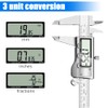 Digital Caliper Measuring Tool, Stainless Steel Vernier Caliper Digital Micrometer