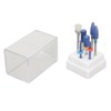 7pcs Nail Drill Bit Home Salon Portable Ceramic Cuticle Remover