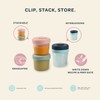 Beaba Clip Containers Set of 12 + 2 Spoons, Baby