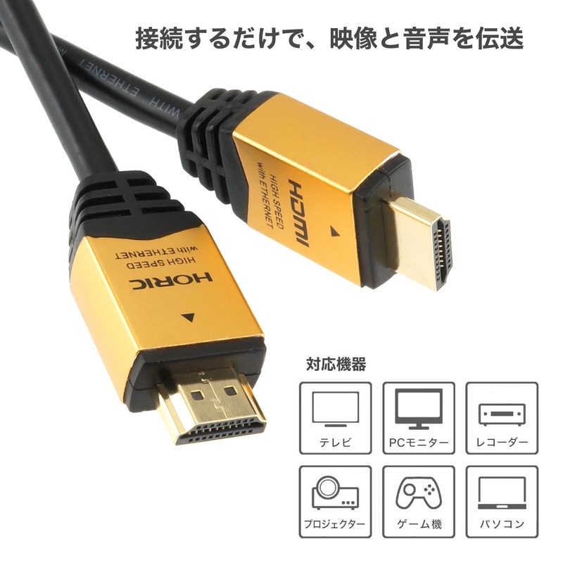 HORIC High Speed HDMI Cable for 4K, 3D, HEC, ARC