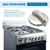 Xspeedonline 5Pcs PS3486484, WB03K10208 Profile Stove Cooktop Oven Rang Knob