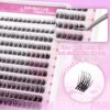 FADLASH Lash Clusters Natural Eyelash Clusters DIY D Curl 8-16mm