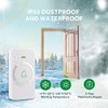 Avantek Wireless Doorbell, Mini Waterproof Door Bell Chime Operating A