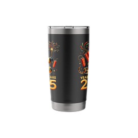 Year of The Snack 2025 Chinese Lunar New Year Family Outfits Stainless Steel Insulated Tumbler