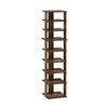 Furinno Compact 9-Tier Vertical Space Saving Free Standing Shoe Tower,