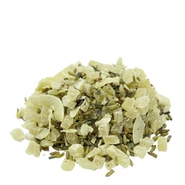 Früchtetee Kokos Lavendel mit Ananas-Lavendel-Kokos-Geschmack, mild, blumig, süß, cremig-sahnig, frisch abgefüllt