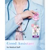 Besoar Nurse Badge Reel Retractable - Cute Pink Cup Badge