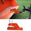 VISIDA Tractor Clamp on Trailer Hitch Receiver, Bucket Hitch Non-Slip