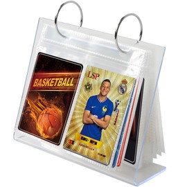 68-Capacity Card Display Stand - Desktop Calendar-Style Trading Card Holder for Graded Cards, PSA Cards, Baseball Cards, Sports Cards