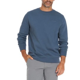 Hurley Men's Long Sleeve Crewneck Sweatshirt (US, Alpha, Large, Regular, Regular, Blue)