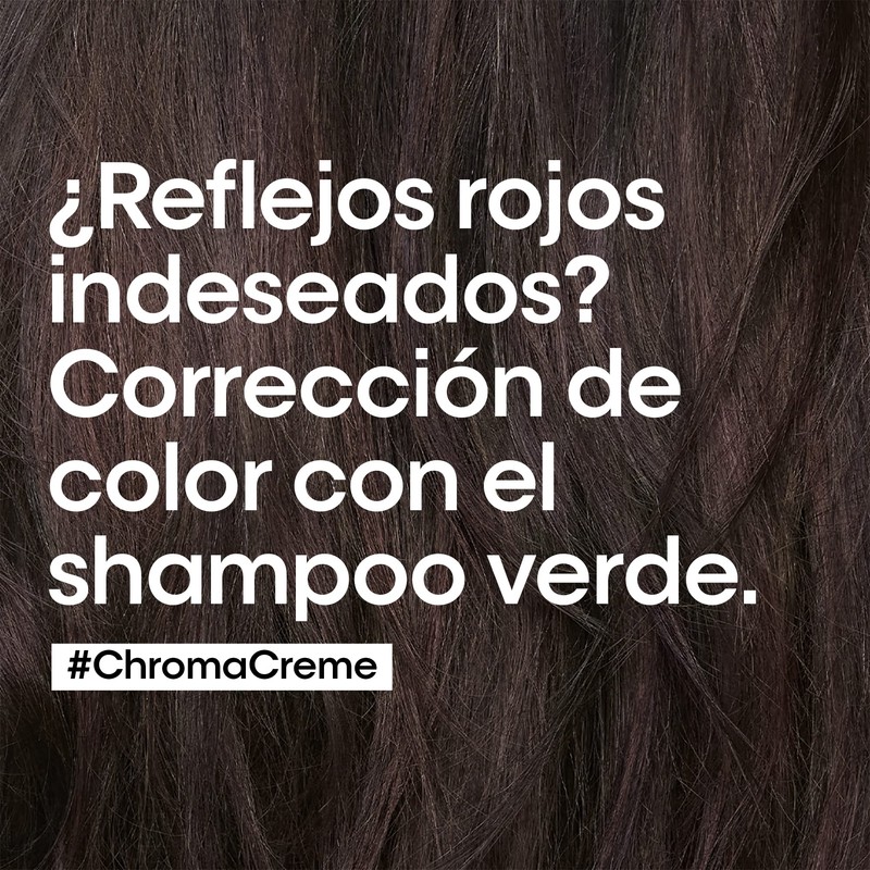 L'Oréal Professionnel Shampoo Matizador de Reflejos Cálidos Rojizos Chroma Creme