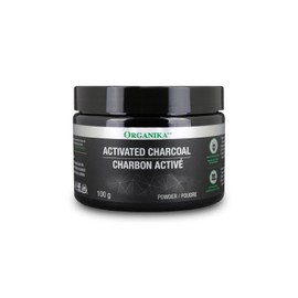 Organika Activated Charcoal Powder- Food Grade, Detox Support, Teeth Whitening, Face Wash- 100g