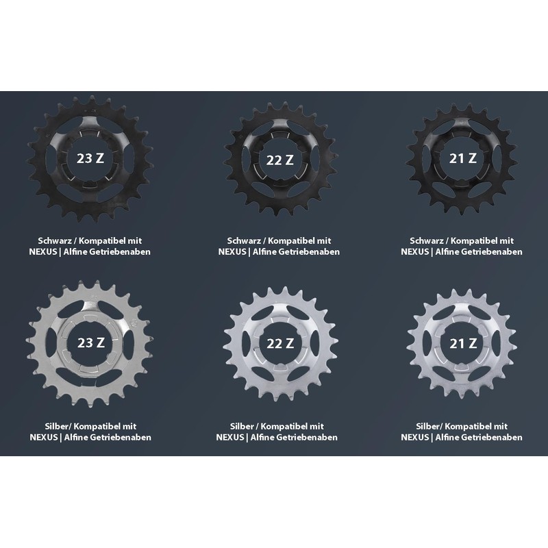 Sprocket for Nexus I Alfine Sprocket for Bicycle Rear Wheel