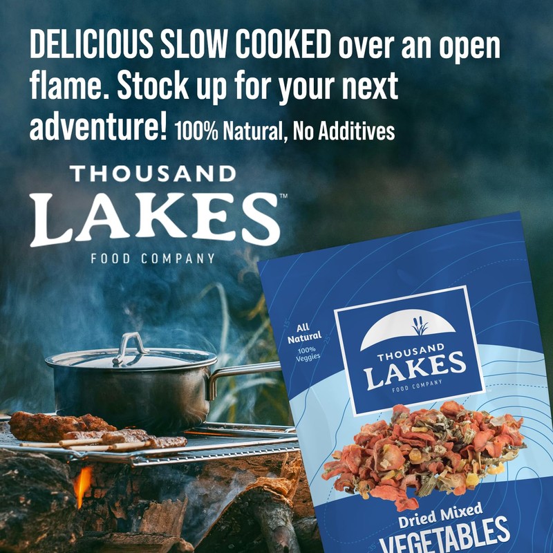 Thousand Lakes Dried Mixed Vegetables Select Soup Blend - Bulk
