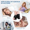 Luguiic 2-Pack Foot Ice Pack Wraps – Non-Slip Bunion Relief