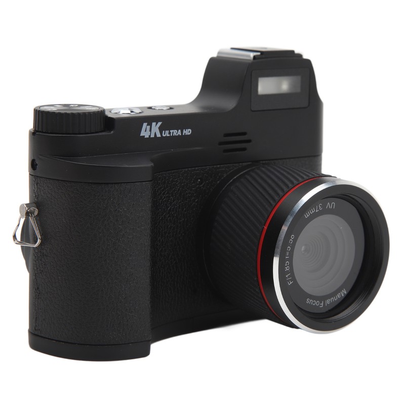 4K Digital Camera 48MP Manual Focusing Retro Anti Slip Pattern