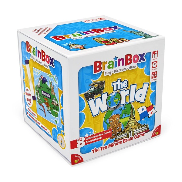 The Green Board Game Company BrainBox The World (Refresh 2022)