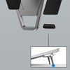 2Pcs Metal Folding Laptop Stand Portable Mini Support Base Raised