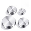 4 Pcs Pottery Trimming Tools, 4 Size Metal Trimming Tools