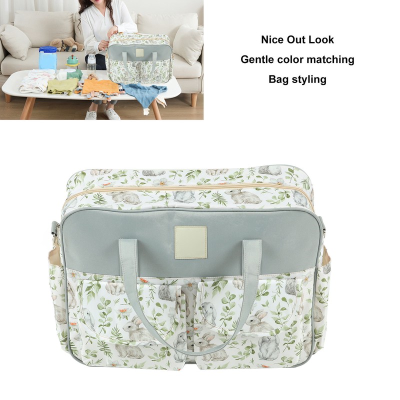 Messenger Bag Waterproof Portable Large Capacity Shoulder Mommy Messenger Bag