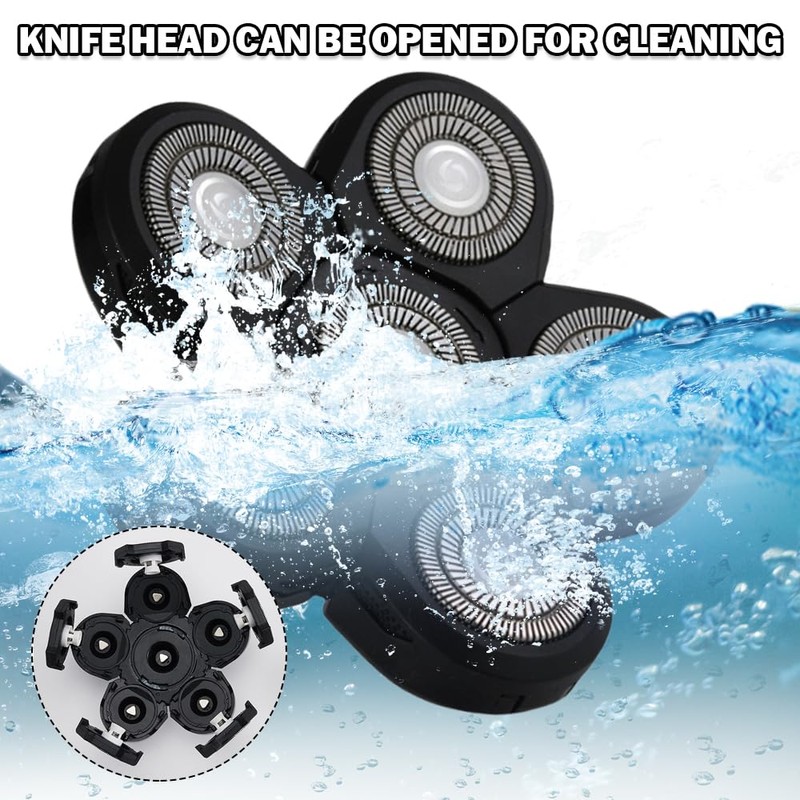 Head Shaver Replacement Heads, Universal Replacement Blade Head Shaver，Replacement Cutter