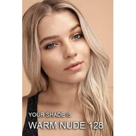 Base de Maquillaje Maybelline Fit Me Matte + Poreless - Tono 128 Warm Nude (30ml) - Textura Ligera, Acabado Mate, Control de Brillo - Ideal para Piel Grasa