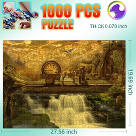1000 Piece Puzzle,1000 Piece Adult Children Puzzles, Jigsaw Puzzles 1000 Pieces Suitable for Adults Children (B0005, 1000 PCS)