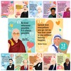 Decorably 12 Kindness Classroom Posters - 11x14in Kindness Posters, Kindness